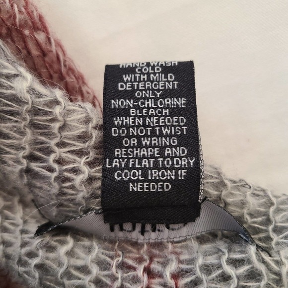 intro Casual Elegance Wool Mohair Open Front Loose Knit Cardigan Plus Size 1X - Picture 5 of 9